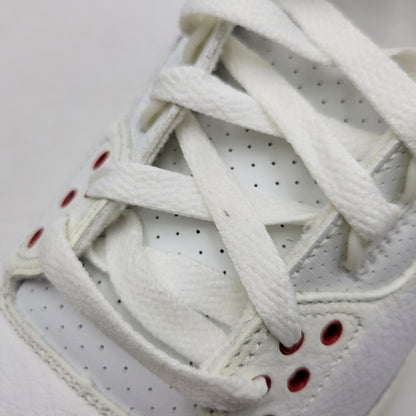 【中古品】【メンズ】 NIKE ナイキ AIR JORDAN 3 RETRO DN3707-100 エア ジョーダン 3 レトロ スニーカー シューズ 靴 160-260405-as-27-izu サイズ：30cm カラー：SUMMIT WHITE/FIRE RED-BLACK 万代Net店