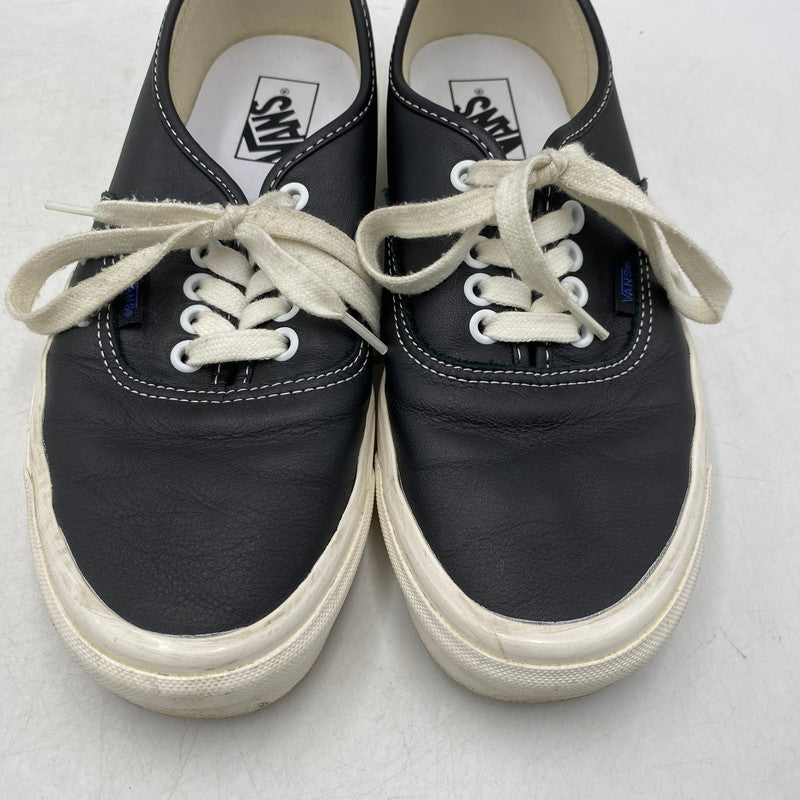 【中古品】【メンズ】 AUTHENTIC 44 DX LEATHER オーセンティック レザー スニーカー シューズ 靴 162-260405-as-07-izu サイズ：27cm カラー：ブラック 万代Net店