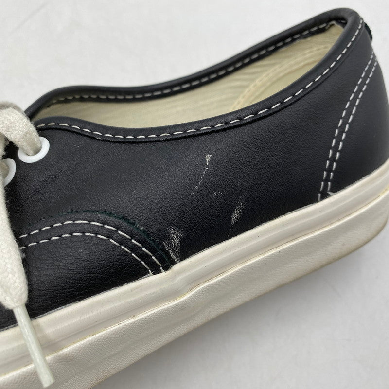 【中古品】【メンズ】 AUTHENTIC 44 DX LEATHER オーセンティック レザー スニーカー シューズ 靴 162-260405-as-07-izu サイズ：27cm カラー：ブラック 万代Net店