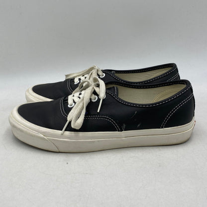 【中古品】【メンズ】 AUTHENTIC 44 DX LEATHER オーセンティック レザー スニーカー シューズ 靴 162-260405-as-07-izu サイズ：27cm カラー：ブラック 万代Net店