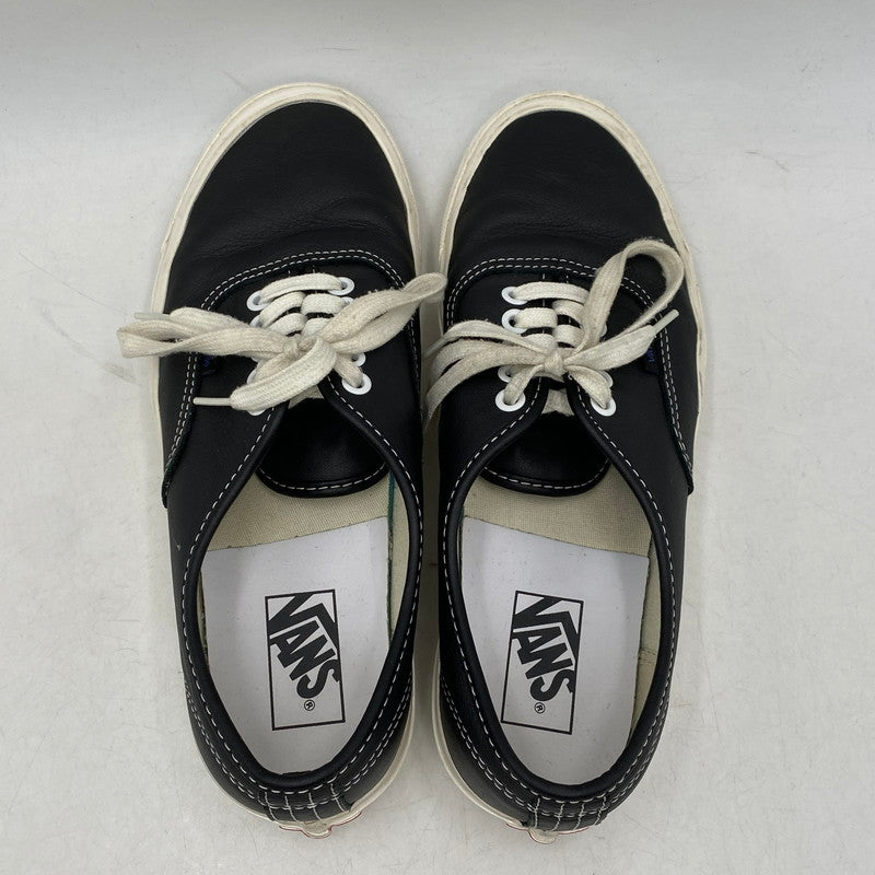 【中古品】【メンズ】 AUTHENTIC 44 DX LEATHER オーセンティック レザー スニーカー シューズ 靴 162-260405-as-07-izu サイズ：27cm カラー：ブラック 万代Net店