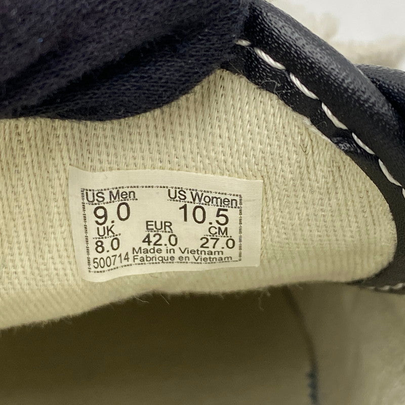 【中古品】【メンズ】 AUTHENTIC 44 DX LEATHER オーセンティック レザー スニーカー シューズ 靴 162-260405-as-07-izu サイズ：27cm カラー：ブラック 万代Net店