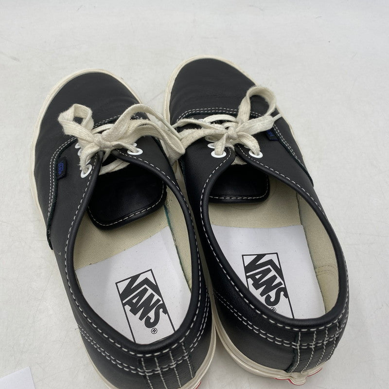 【中古品】【メンズ】 AUTHENTIC 44 DX LEATHER オーセンティック レザー スニーカー シューズ 靴 162-260405-as-07-izu サイズ：27cm カラー：ブラック 万代Net店