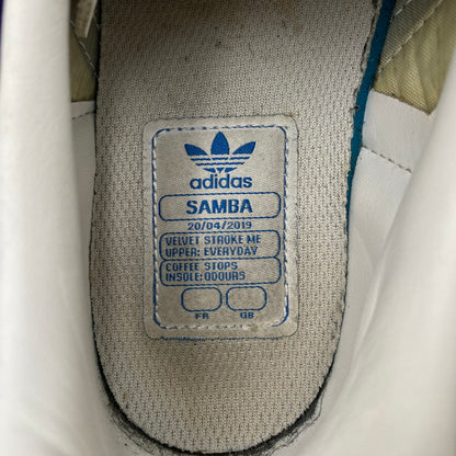 【現状渡し品】【メンズ】 adidas アディダス SAMBA OG DB3011 サンバ スニーカー シューズ 靴 161-260405-as-08-izu サイズ：26.5cm カラー：COLLEGE PURPLE/RUNNING WHITE/GREY ONE 万代Net店