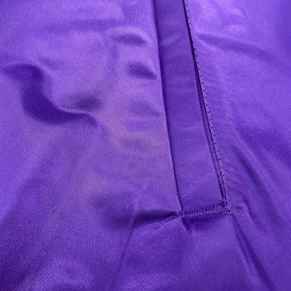 【中古品】【メンズ】 STARTER スターター USA製 NFL エヌエフエル MINNESOTA VIKINGS ミネソタ バイキングス NYLON STADIUM JACKET ナイロン スタジアム ジャケット アウター 146-260405-ya-08-izu サイズ：L カラー：パープル 万代Net店