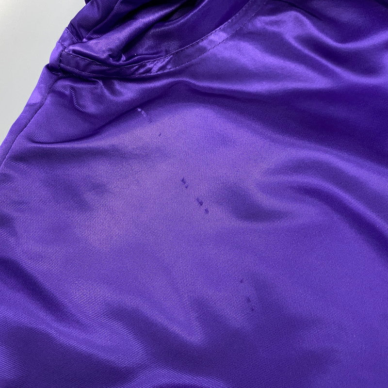 【中古品】【メンズ】 STARTER スターター USA製 NFL エヌエフエル MINNESOTA VIKINGS ミネソタ バイキングス NYLON STADIUM JACKET ナイロン スタジアム ジャケット アウター 146-260405-ya-08-izu サイズ：L カラー：パープル 万代Net店