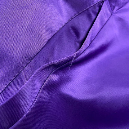 【中古品】【メンズ】 STARTER スターター USA製 NFL エヌエフエル MINNESOTA VIKINGS ミネソタ バイキングス NYLON STADIUM JACKET ナイロン スタジアム ジャケット アウター 146-260405-ya-08-izu サイズ：L カラー：パープル 万代Net店