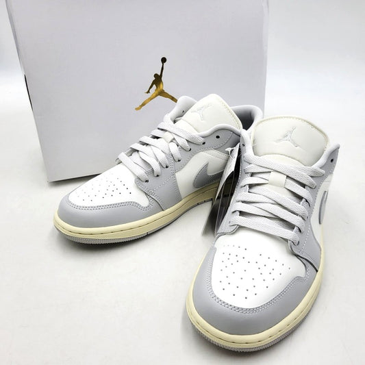【中古美品】【メンズ/レディース】 NIKE ナイキ WMNS AIR JORDAN 1 LOW DC0774-103 ウィメンズ エア ジョーダン 1 ロー スニーカー シューズ 靴 160-260405-as-22-izu サイズ：26cm カラー：SAIL/NEUTRAL GREY-COCONUT MILK 万代Net店
