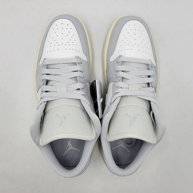【中古美品】【メンズ/レディース】 WMNS AIR JORDAN 1 LOW DC0774-103 ウィメンズ エア ジョーダン 1 ロー スニーカー シューズ 靴 160-260405-as-22-izu サイズ：26cm カラー：SAIL/NEUTRAL GREY-COCONUT MILK 万代Net店