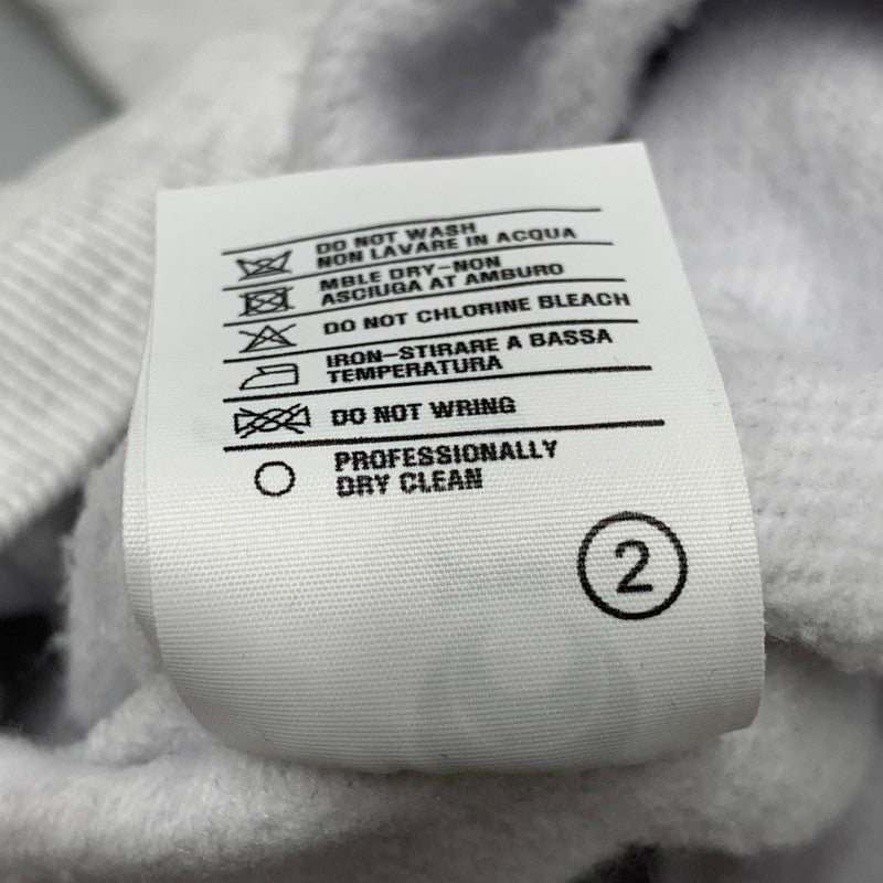 【中古品】【メンズ】 PARAGRAPH パラグラフ 21AW SQUARE LOGO HOODIE スクエア ロゴ フーディー トップス 長袖 142-260531-ya-14-izu サイズ：2 カラー：アッシュグレー 万代Net店