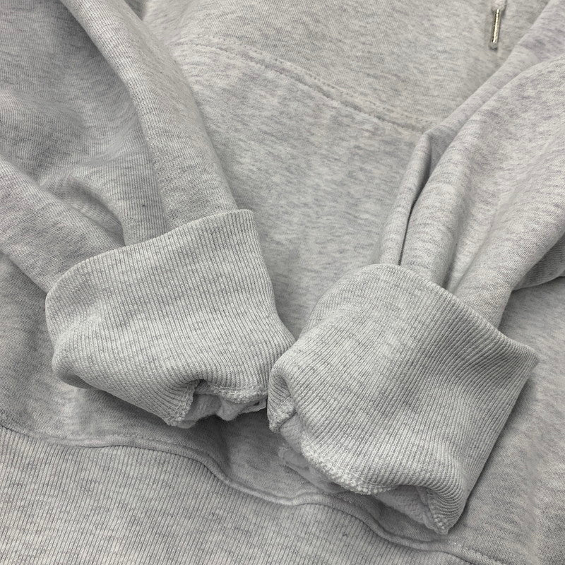 【中古品】【メンズ】 PARAGRAPH パラグラフ 21AW SQUARE LOGO HOODIE スクエア ロゴ フーディー トップス 長袖 142-260531-ya-14-izu サイズ：2 カラー：アッシュグレー 万代Net店
