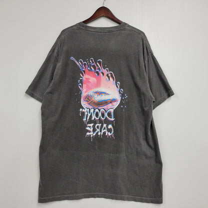 【中古品】【メンズ】 DON'T CARE ドントケアー GRAPHIC SS TEE グラフィック ショートスリーブ Tシャツ トップス 半袖 147-260405-kh-04-izu カラー：ブラック系 万代Net店