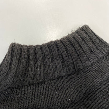 【中古品】【メンズ】 POLO by RALPH LAUREN ポロ バイ ラルフローレン 38807 HALF ZIP COTTON KNIT ハーフ ジップ コットン ニット トップス 長袖 147-260720-ya-07-izu サイズ：L カラー：ブラック 万代Net店