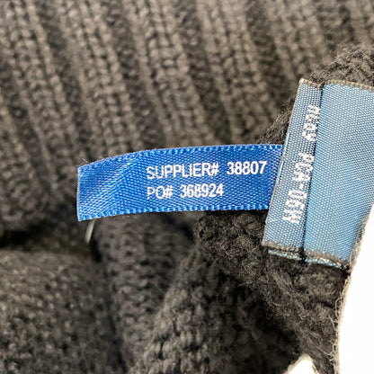 【中古品】【メンズ】 POLO by RALPH LAUREN ポロ バイ ラルフローレン 38807 HALF ZIP COTTON KNIT ハーフ ジップ コットン ニット トップス 長袖 147-260720-ya-07-izu サイズ：L カラー：ブラック 万代Net店