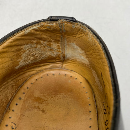 【現状渡し品】【メンズ】 3EYE SHOES 1641 3 ホール シューズ イングランド製 靴 164-260405-as-09-izu サイズ：8 カラー：ブラック 万代Net店