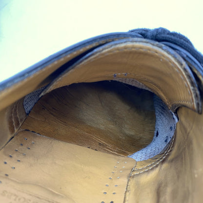 【現状渡し品】【メンズ】 3EYE SHOES 1641 3 ホール シューズ イングランド製 靴 164-260405-as-09-izu サイズ：8 カラー：ブラック 万代Net店