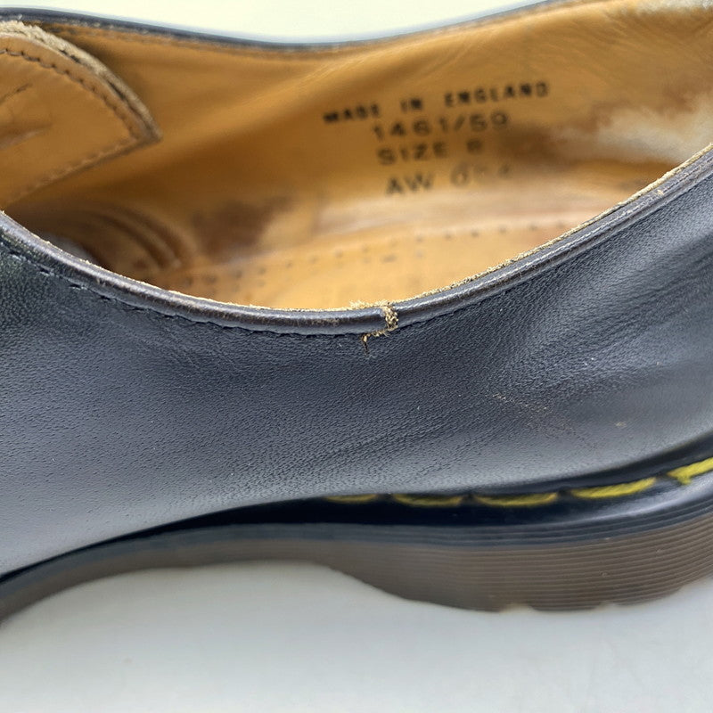 【現状渡し品】【メンズ】 3EYE SHOES 1641 3 ホール シューズ イングランド製 靴 164-260405-as-09-izu サイズ：8 カラー：ブラック 万代Net店