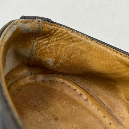 【現状渡し品】【メンズ】 3EYE SHOES 1641 3 ホール シューズ イングランド製 靴 164-260405-as-09-izu サイズ：8 カラー：ブラック 万代Net店