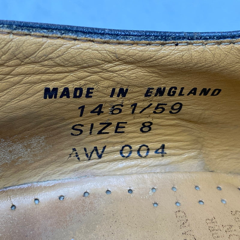【現状渡し品】【メンズ】 3EYE SHOES 1641 3 ホール シューズ イングランド製 靴 164-260405-as-09-izu サイズ：8 カラー：ブラック 万代Net店