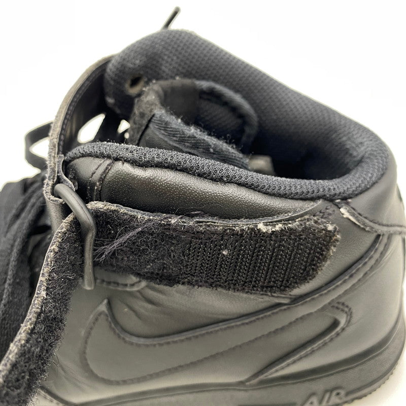【中古品】【メンズ】 NIKE ナイキ CW2289-001 AIR FORCE エアフォース 1 MID ミッド 07 スニーカー シューズ 靴 164-260408-ya-02-izu サイズ：27.5cm カラー：BLACK/BLACK 万代Net店