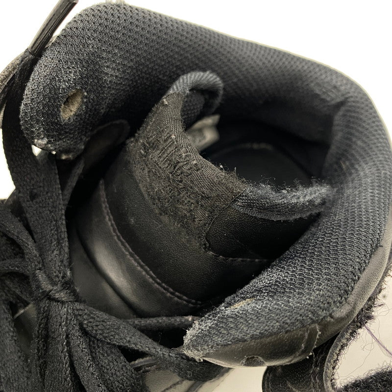 【中古品】【メンズ】 NIKE ナイキ CW2289-001 AIR FORCE エアフォース 1 MID ミッド 07 スニーカー シューズ 靴 164-260408-ya-02-izu サイズ：27.5cm カラー：BLACK/BLACK 万代Net店