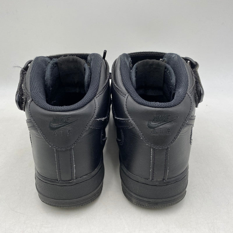 【中古品】【メンズ】 NIKE ナイキ CW2289-001 AIR FORCE エアフォース 1 MID ミッド 07 スニーカー シューズ 靴 164-260408-ya-02-izu サイズ：27.5cm カラー：BLACK/BLACK 万代Net店