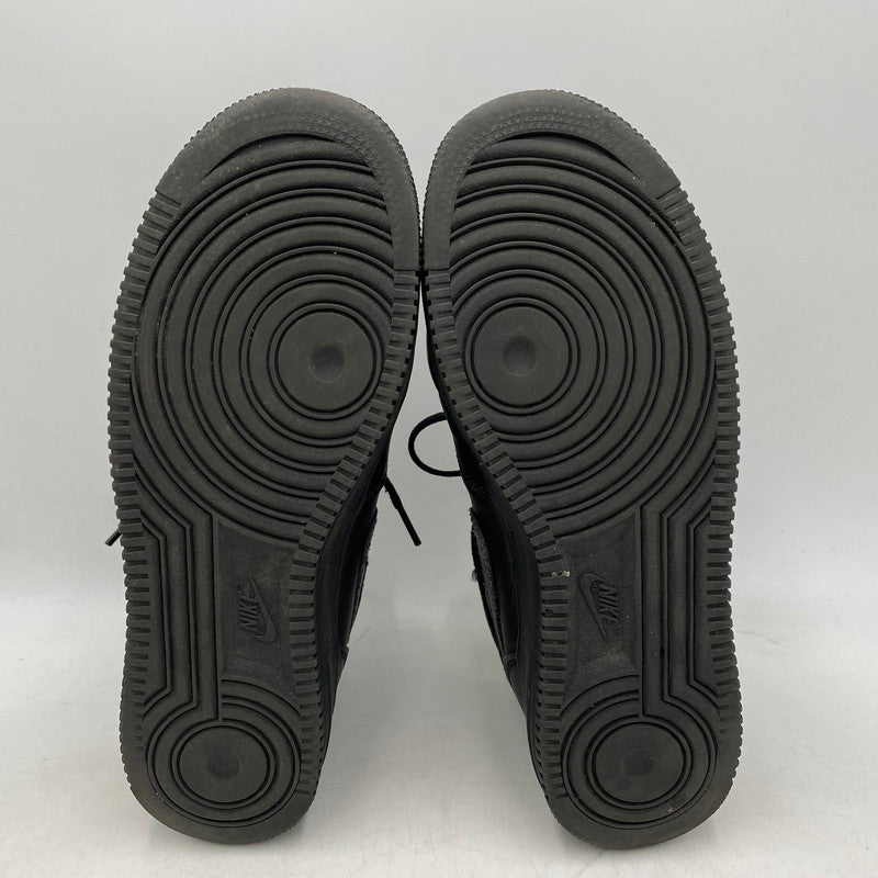 【中古品】【メンズ】 NIKE ナイキ CW2289-001 AIR FORCE エアフォース 1 MID ミッド 07 スニーカー シューズ 靴 164-260408-ya-02-izu サイズ：27.5cm カラー：BLACK/BLACK 万代Net店