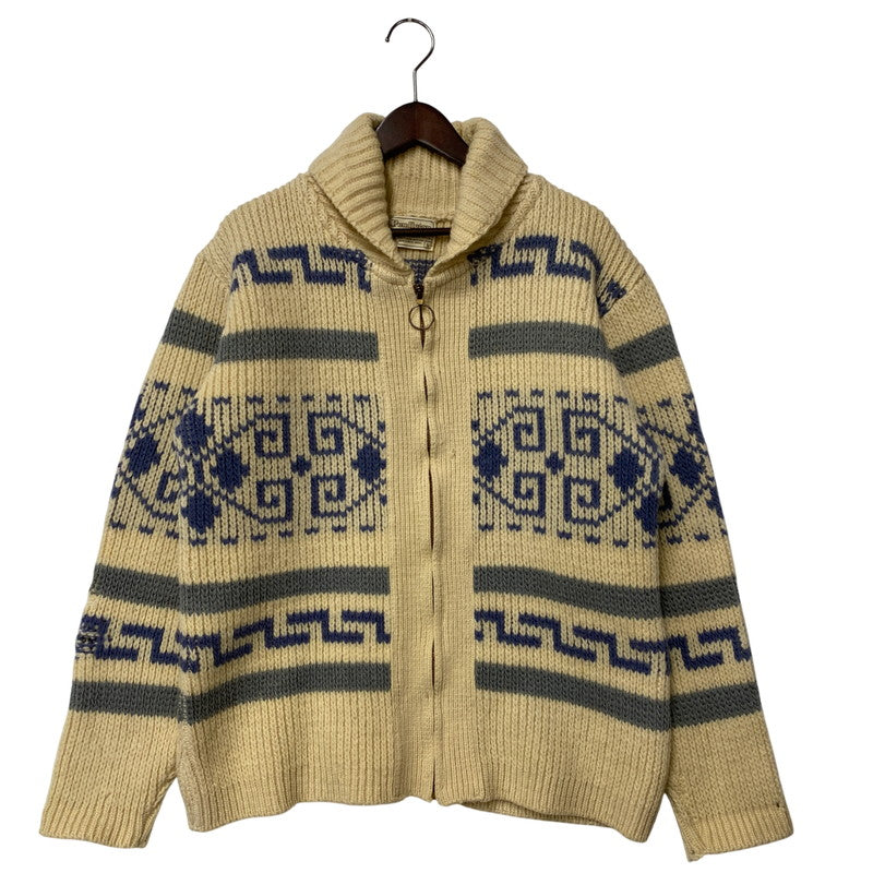【現状渡し品】【メンズ】 70’S COWICHAN SWEATER カウチン セーター トップス 146-260405-ya-09-izu サイズ：L カラー：アイボリー 万代Net店