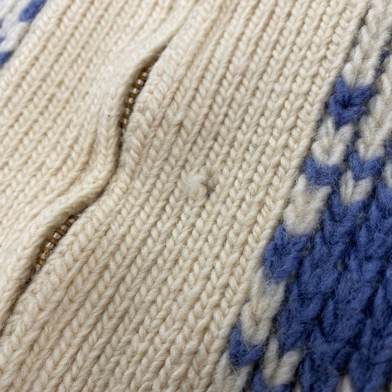 【現状渡し品】【メンズ】 70’S COWICHAN SWEATER カウチン セーター トップス 146-260405-ya-09-izu サイズ：L カラー：アイボリー 万代Net店