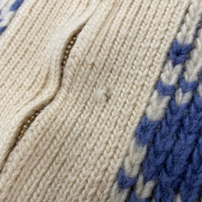 【現状渡し品】【メンズ】 70’S COWICHAN SWEATER カウチン セーター トップス 146-260405-ya-09-izu サイズ：L カラー：アイボリー 万代Net店