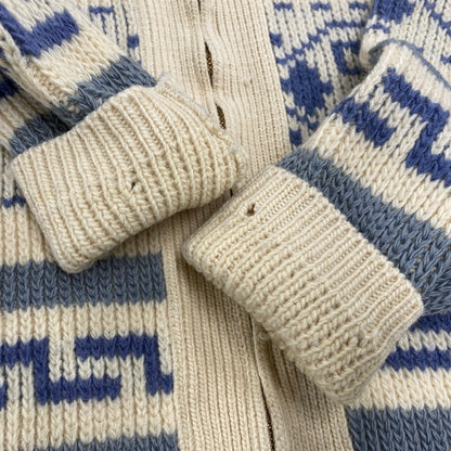【現状渡し品】【メンズ】 70’S COWICHAN SWEATER カウチン セーター トップス 146-260405-ya-09-izu サイズ：L カラー：アイボリー 万代Net店