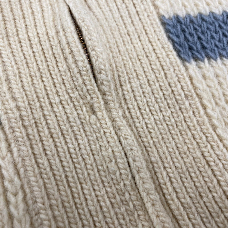 【現状渡し品】【メンズ】 70’S COWICHAN SWEATER カウチン セーター トップス 146-260405-ya-09-izu サイズ：L カラー：アイボリー 万代Net店