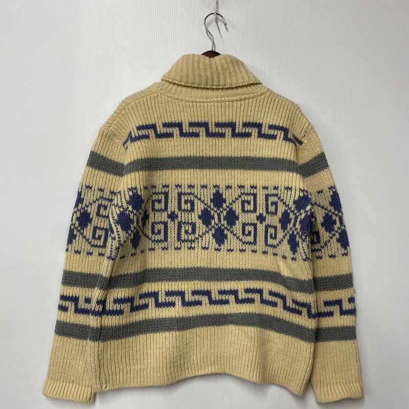 【現状渡し品】【メンズ】 70’S COWICHAN SWEATER カウチン セーター トップス 146-260405-ya-09-izu サイズ：L カラー：アイボリー 万代Net店