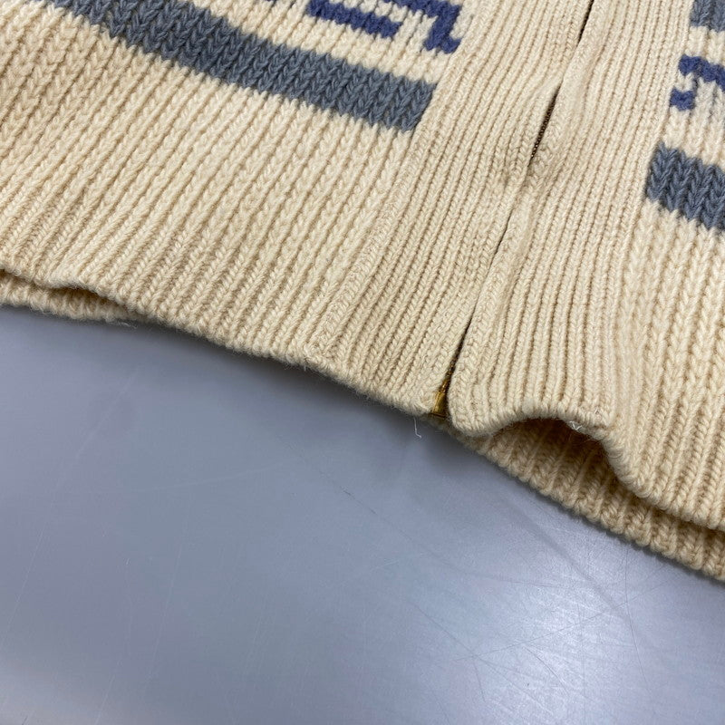 【現状渡し品】【メンズ】 70’S COWICHAN SWEATER カウチン セーター トップス 146-260405-ya-09-izu サイズ：L カラー：アイボリー 万代Net店