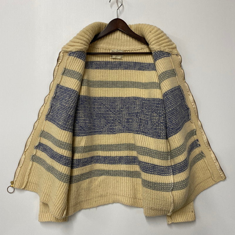 【現状渡し品】【メンズ】 70’S COWICHAN SWEATER カウチン セーター トップス 146-260405-ya-09-izu サイズ：L カラー：アイボリー 万代Net店