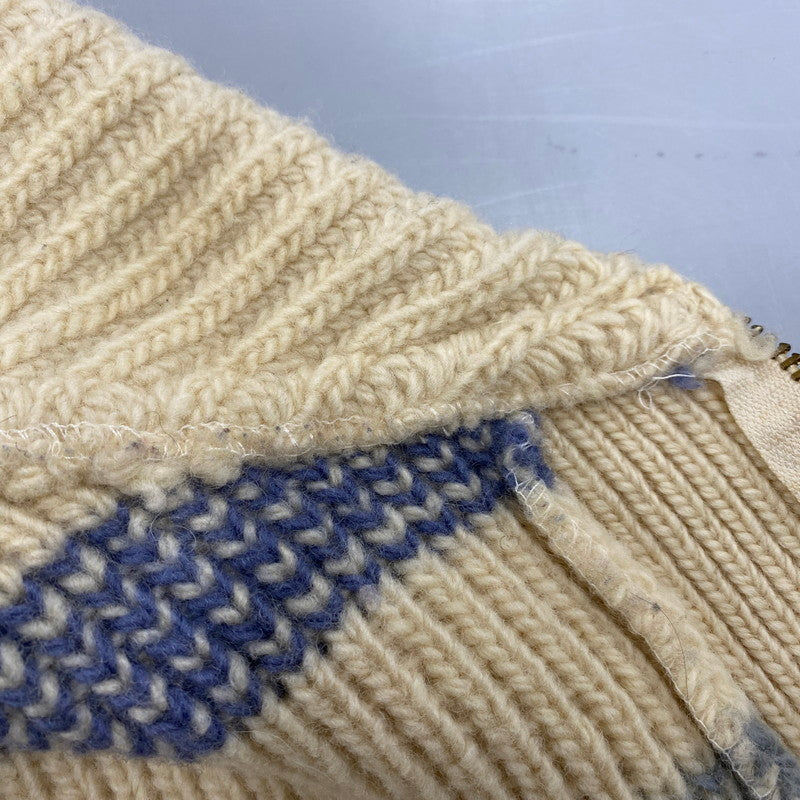 【現状渡し品】【メンズ】 70’S COWICHAN SWEATER カウチン セーター トップス 146-260405-ya-09-izu サイズ：L カラー：アイボリー 万代Net店