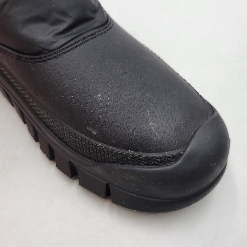 【中古品】【メンズ】 HUNTER ハンター INTREPID SHORT SNOW BOOTS MFS9135WWU イントレピッドショートスノーブーツ 靴 164-260405-as-30-izu サイズ：US9 カラー：ブラック 万代Net店