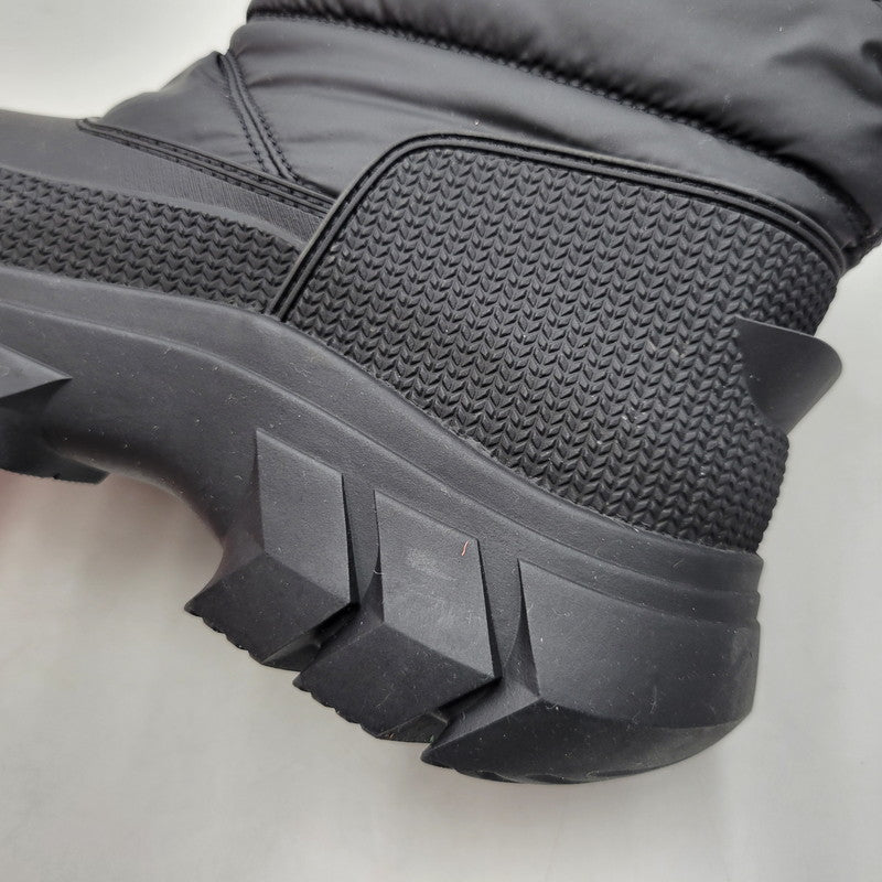【中古品】【メンズ】 HUNTER ハンター INTREPID SHORT SNOW BOOTS MFS9135WWU イントレピッドショートスノーブーツ 靴 164-260405-as-30-izu サイズ：US9 カラー：ブラック 万代Net店