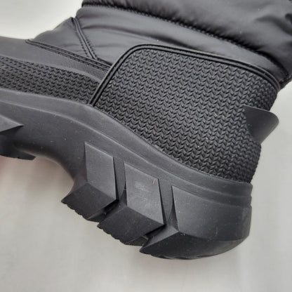 【中古品】【メンズ】 HUNTER ハンター INTREPID SHORT SNOW BOOTS MFS9135WWU イントレピッドショートスノーブーツ 靴 164-260405-as-30-izu サイズ：US9 カラー：ブラック 万代Net店