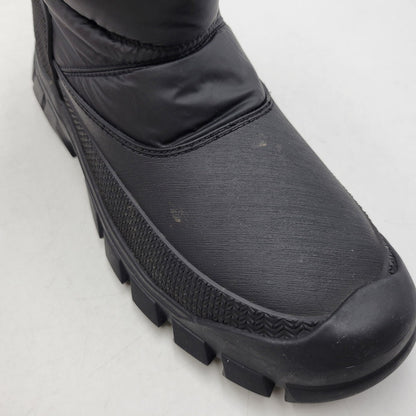 【中古品】【メンズ】 HUNTER ハンター INTREPID SHORT SNOW BOOTS MFS9135WWU イントレピッドショートスノーブーツ 靴 164-260405-as-30-izu サイズ：US9 カラー：ブラック 万代Net店