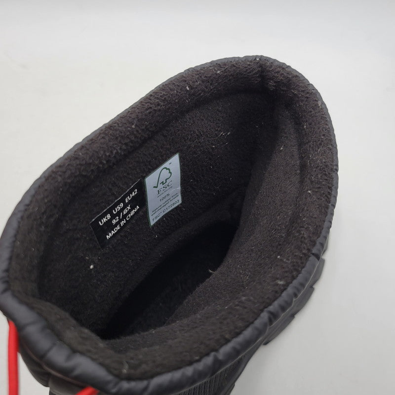 【中古品】【メンズ】 HUNTER ハンター INTREPID SHORT SNOW BOOTS MFS9135WWU イントレピッドショートスノーブーツ 靴 164-260405-as-30-izu サイズ：US9 カラー：ブラック 万代Net店