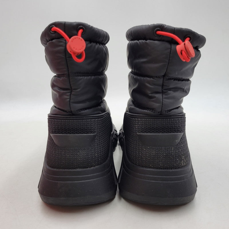 【中古品】【メンズ】 HUNTER ハンター INTREPID SHORT SNOW BOOTS MFS9135WWU イントレピッドショートスノーブーツ 靴 164-260405-as-30-izu サイズ：US9 カラー：ブラック 万代Net店