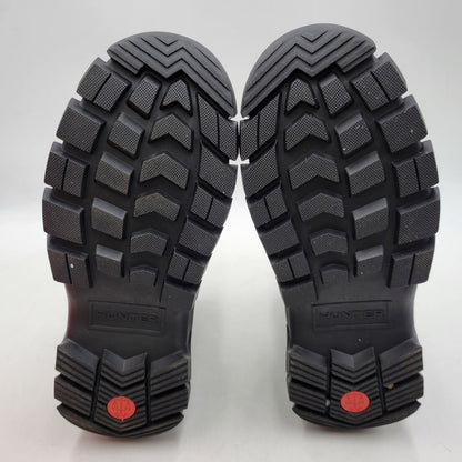 【中古品】【メンズ】 HUNTER ハンター INTREPID SHORT SNOW BOOTS MFS9135WWU イントレピッドショートスノーブーツ 靴 164-260405-as-30-izu サイズ：US9 カラー：ブラック 万代Net店