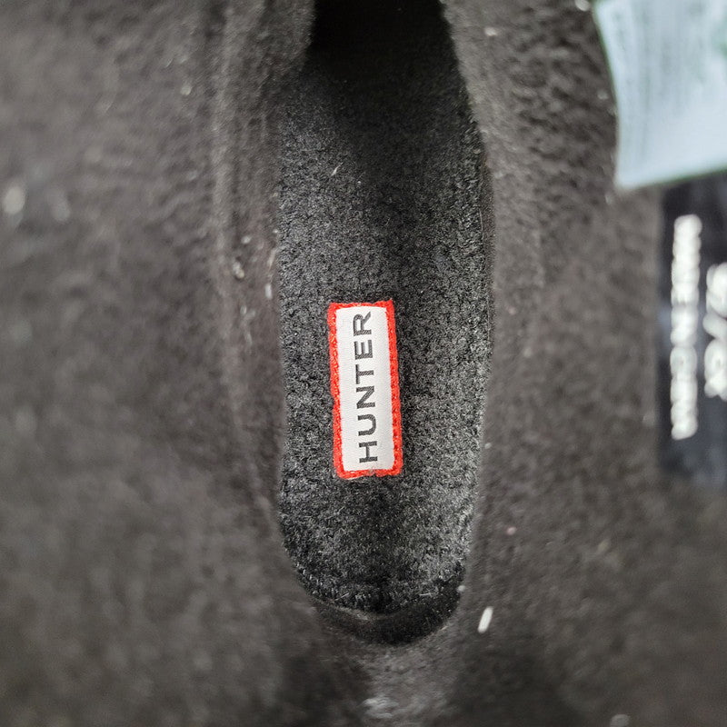 【中古品】【メンズ】 HUNTER ハンター INTREPID SHORT SNOW BOOTS MFS9135WWU イントレピッドショートスノーブーツ 靴 164-260405-as-30-izu サイズ：US9 カラー：ブラック 万代Net店