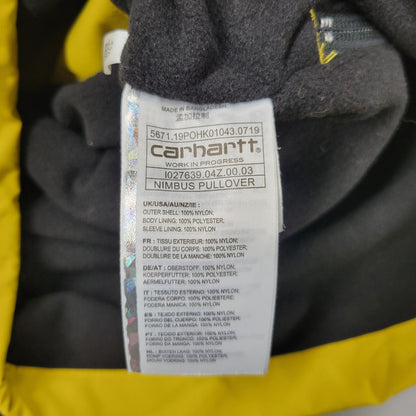 【中古美品】【メンズ】 CARHARTT WIP カーハート ダブリューアイピー I027639 NIMBUS PULLOVER ニンバス プルオーバー アウター 142-260405-kh-12-izu サイズ：S カラー：イエロー 万代Net店