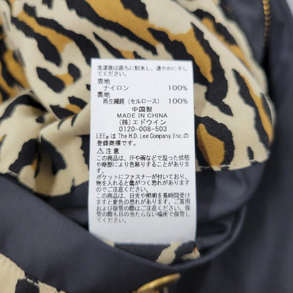【中古美品】【メンズ】 × LEE リー NYLON 91-B JACKET ナイロン ジャケット アウター 142-260405-kh-11-izu サイズ：M カラー：ブラック 万代Net店