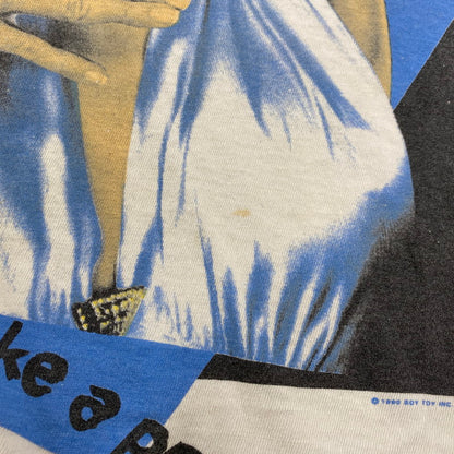 【現状渡し品】【メンズ】 HANES ヘインズ 90’S USA製 MADONNA マドンナ BLOND AMBITION ブロンド アンビション STRIKE A POSE ストライク ア ポーズ 1990 TEE Tシャツ トップス 半袖 146-260405-ya-10-izu サイズ：XL カラー：WHITE 万代Net店