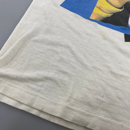 【現状渡し品】【メンズ】 HANES ヘインズ 90’S USA製 MADONNA マドンナ BLOND AMBITION ブロンド アンビション STRIKE A POSE ストライク ア ポーズ 1990 TEE Tシャツ トップス 半袖 146-260405-ya-10-izu サイズ：XL カラー：WHITE 万代Net店