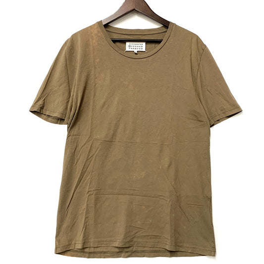 【中古品】【メンズ】 MAISON MARGIELA メゾン マルジェラ S50GC0476 SS TEE ショートスリーブ ティー トップス 半袖 141-260409-cs-21-izu サイズ：48 カラー：ベージュ 万代Net店
