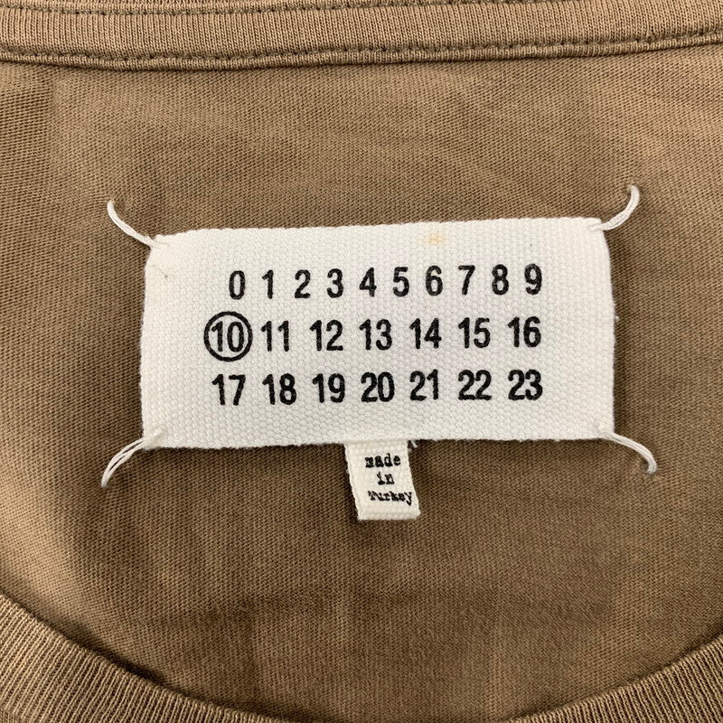 【中古品】【メンズ】 MAISON MARGIELA メゾン マルジェラ S50GC0476 SS TEE ショートスリーブ ティー トップス 半袖 141-260409-cs-21-izu サイズ：48 カラー：ベージュ 万代Net店